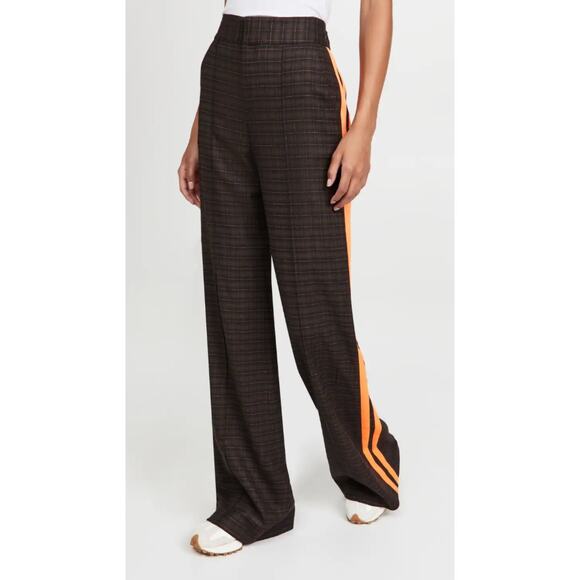 Alice + Olivia Dylan Plaid High Waist Wide Leg Pants - Picture 16 of 16